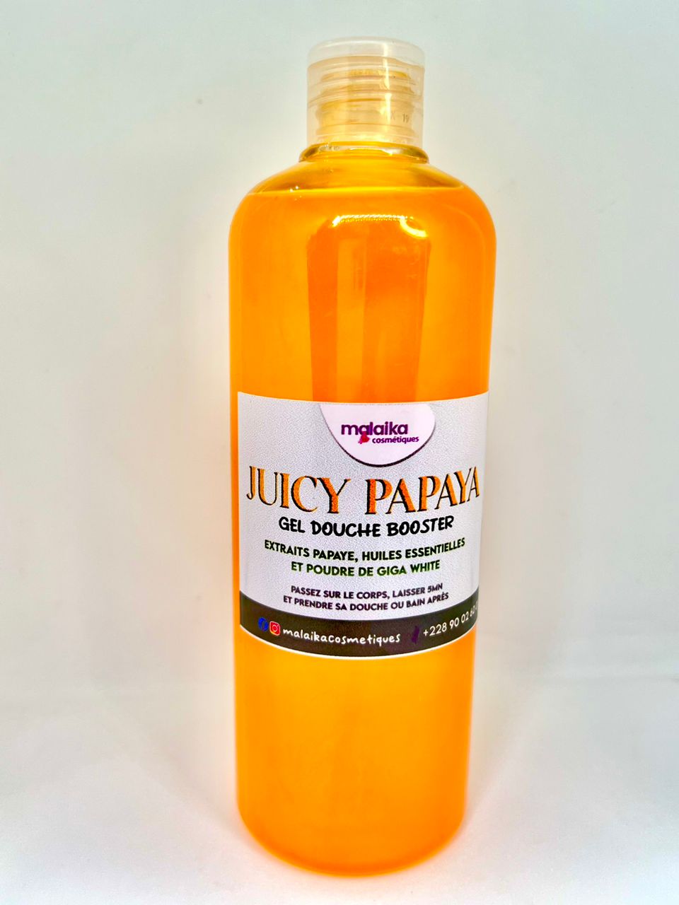 Gel douche booster
