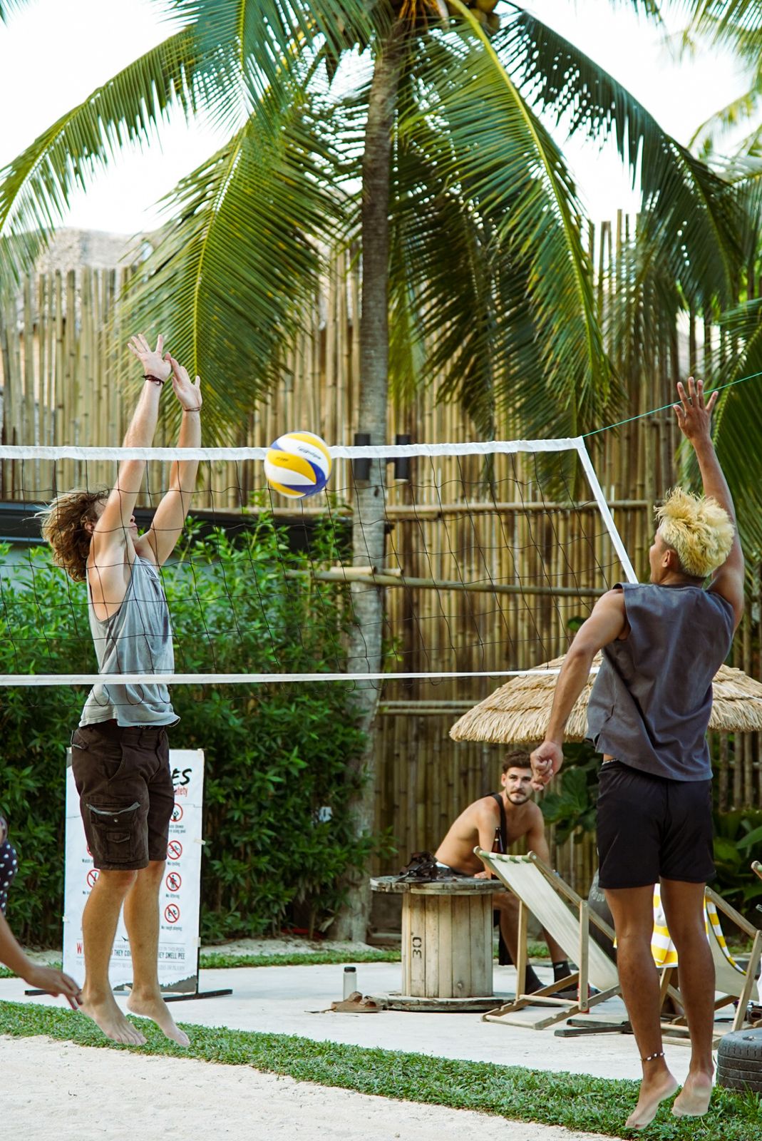 Volleyball Tournament @Rucksack Inn Siargao