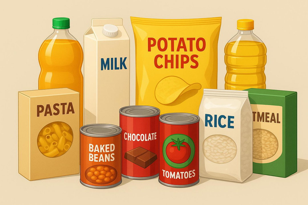 Normal Air Cargo Food Stuff