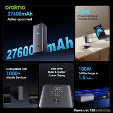 oraimo PowerJet 130 27600mAh 130W Power Bank_3