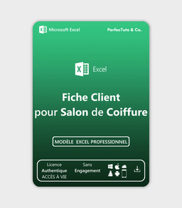 Fiche Client pour Salon de Coiffure