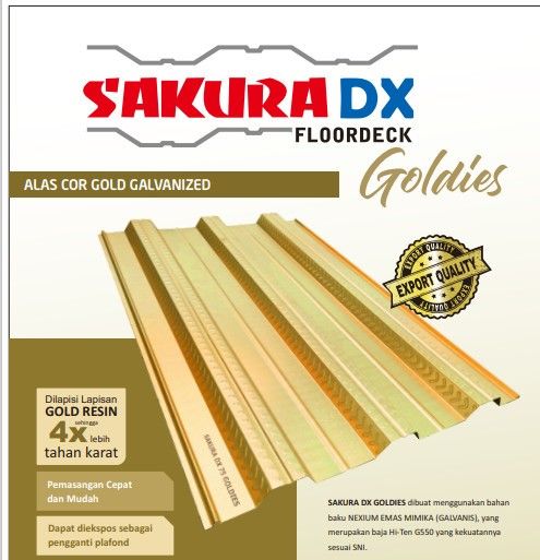 Bondek tipe 1000 / Floordek Sakura DX