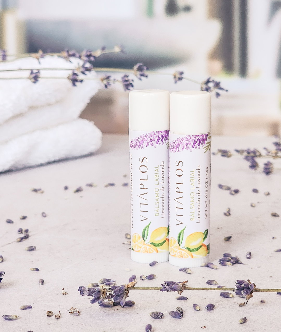 Balsamo Labial Limonada de Lavanda