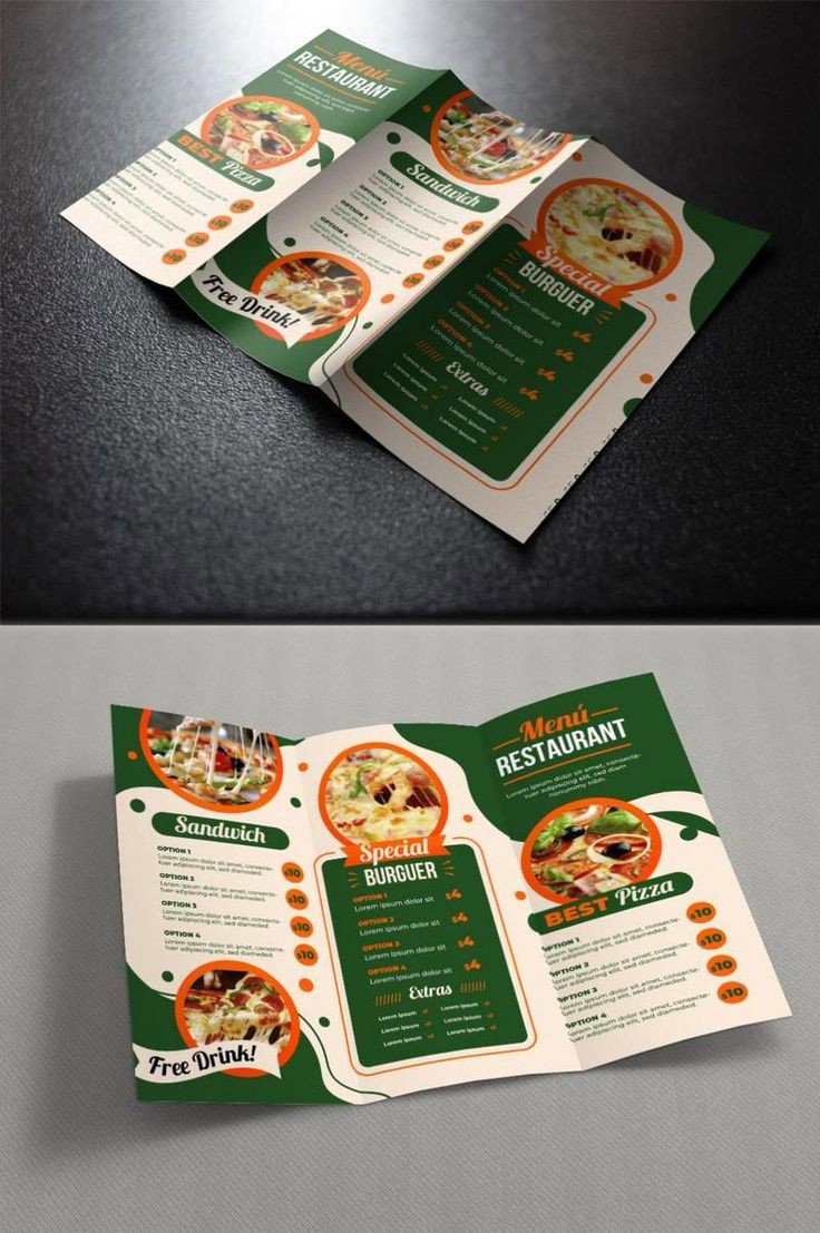 Brochure pour Restaurant