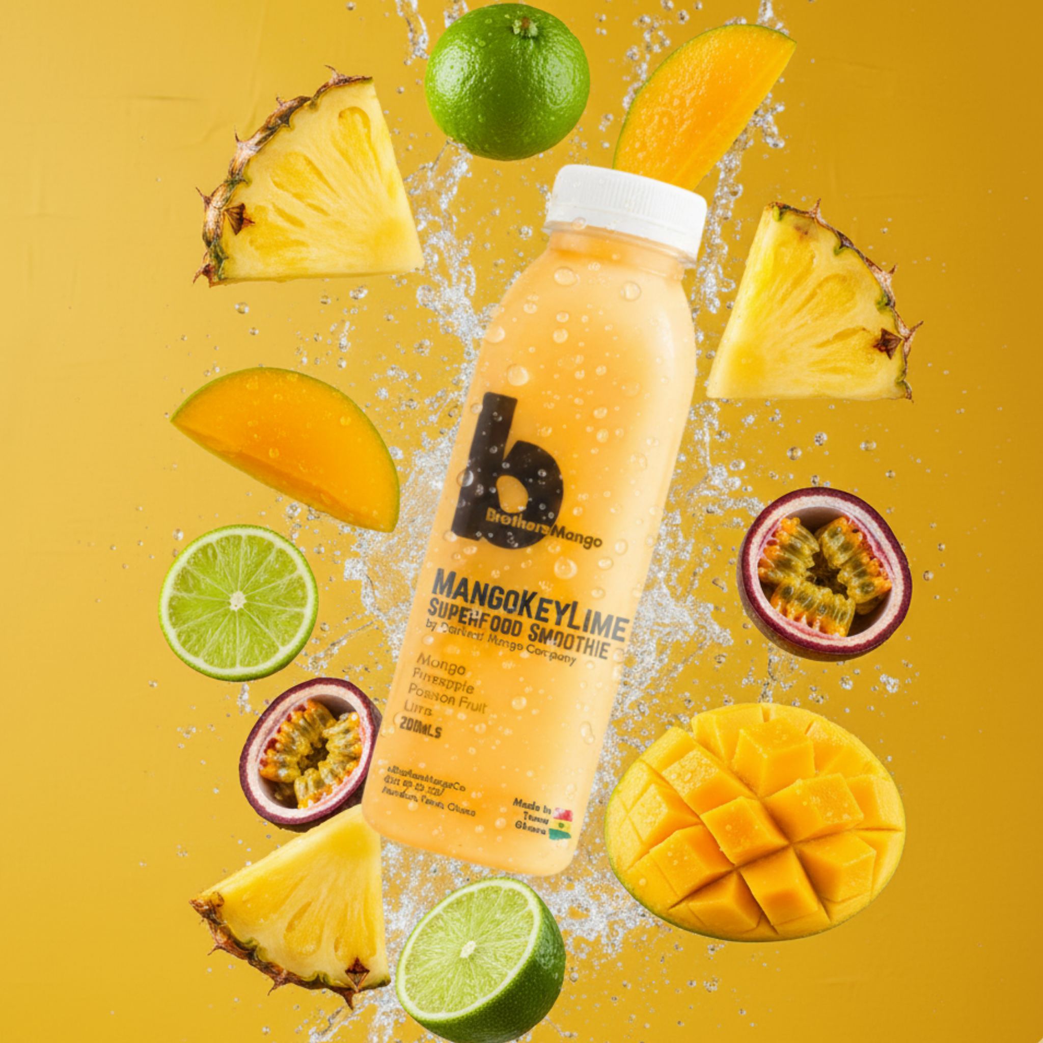 200ml Mango Key Lime Superfood Smoothie _2