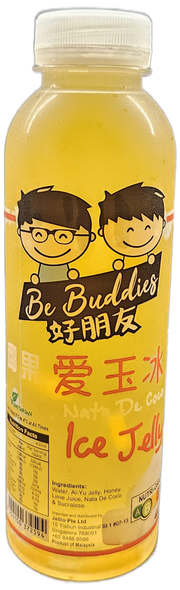 400ml Bebuddies Ice Jelly w Nata De Coco
