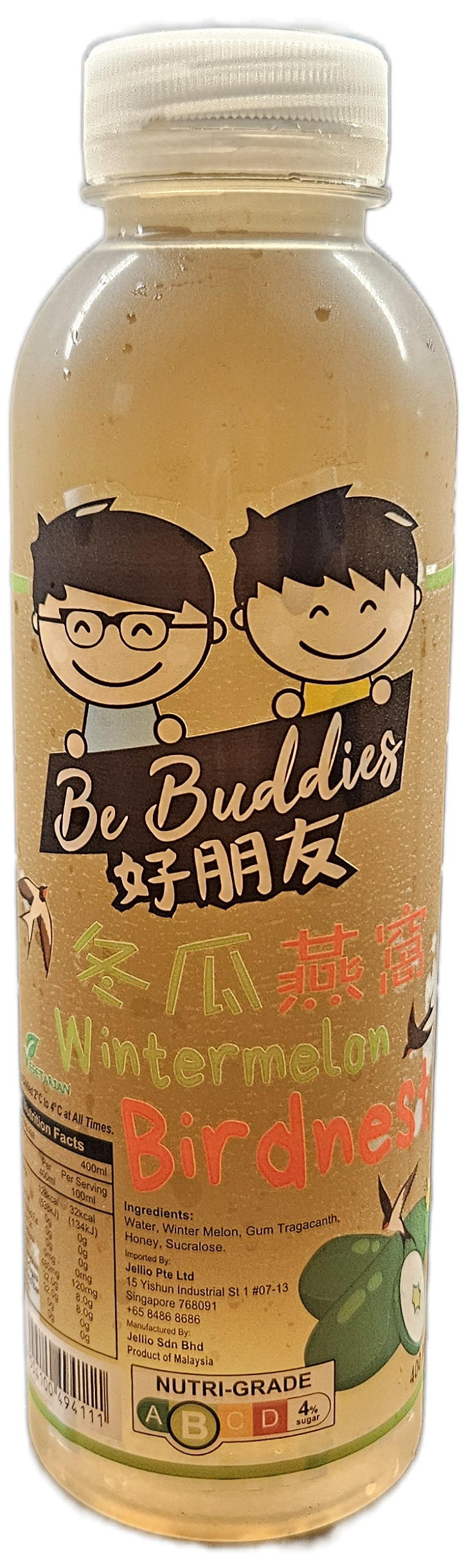 400ml Bebuddies Wintermelon Birdnest