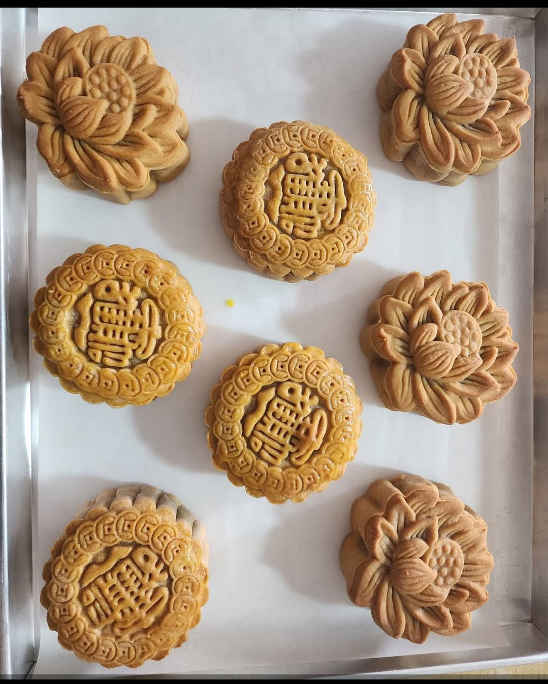 Traditional mooncake - Pandan lotus _0