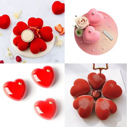 Molde Corazones Medianos