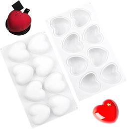 Molde Corazones Medianos