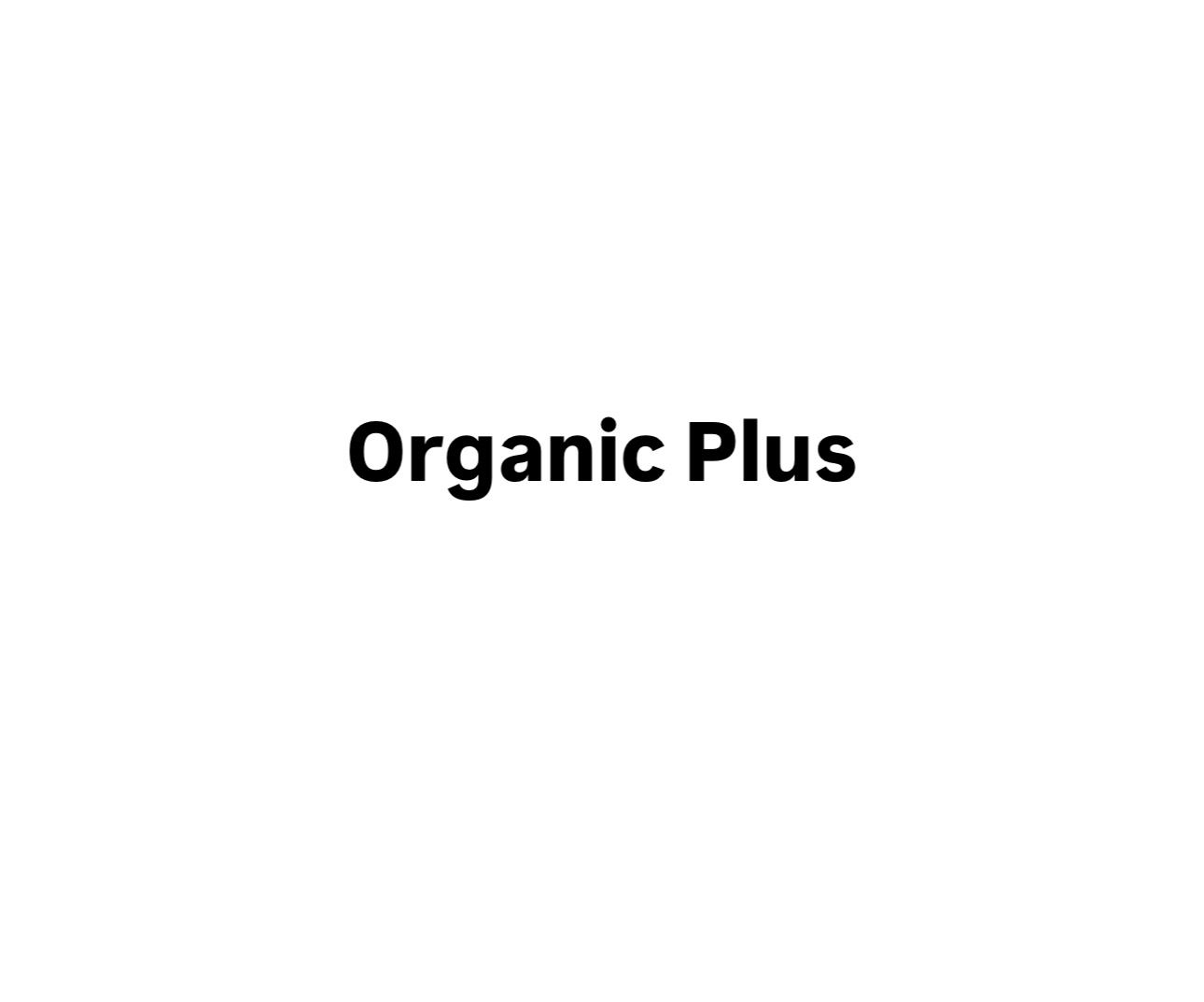 اوركانك بلص Organic Plus 