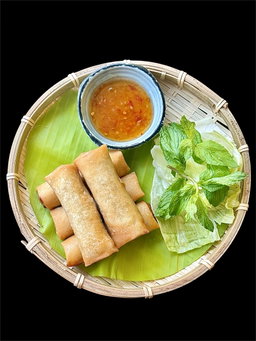 VEGAN FRIED ROLLS