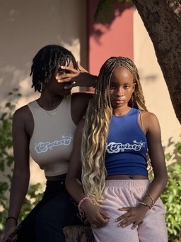 Flower knot (crop top)
