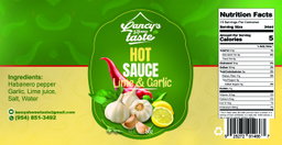 Hot Sauce Label