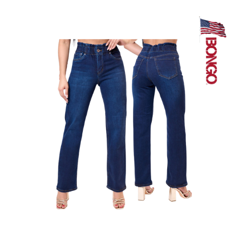 BONGO Women's Dark Rinse Classic Jeans_0