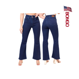 BONGO Women's Classic Blue Straight Leg Jeans
