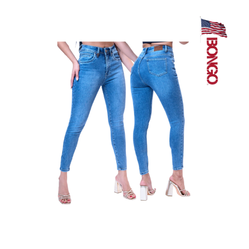 BONGO Women's Premium Dark Navy Straight Jeans_0