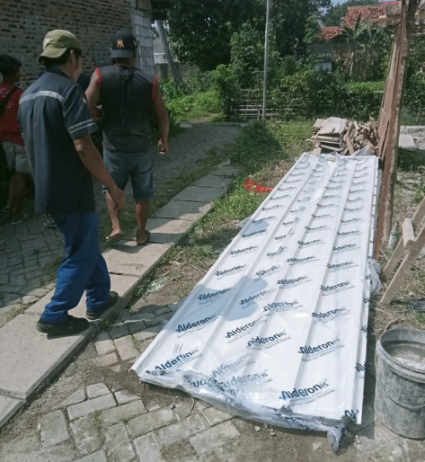 Atap Alderon RS 1.2mm Single layer upvc_0