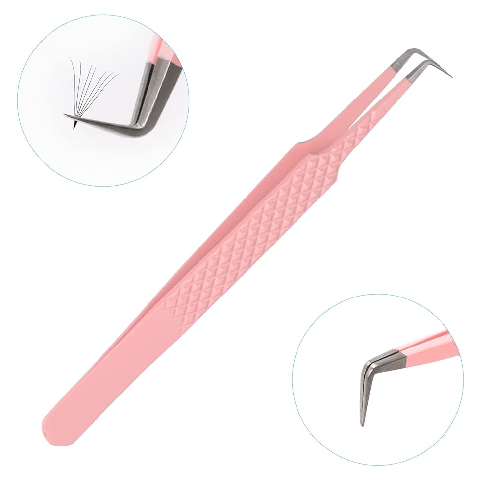 DAMMAN PINK TWEEZER 90 DEGREES_0
