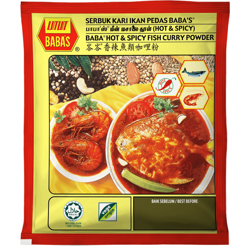 Babas Fish Hot And Spicy 1KG