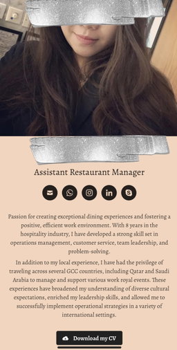 Instant CV