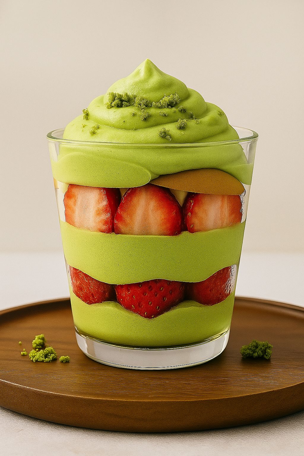 Strawberry Matcha Pudding_0