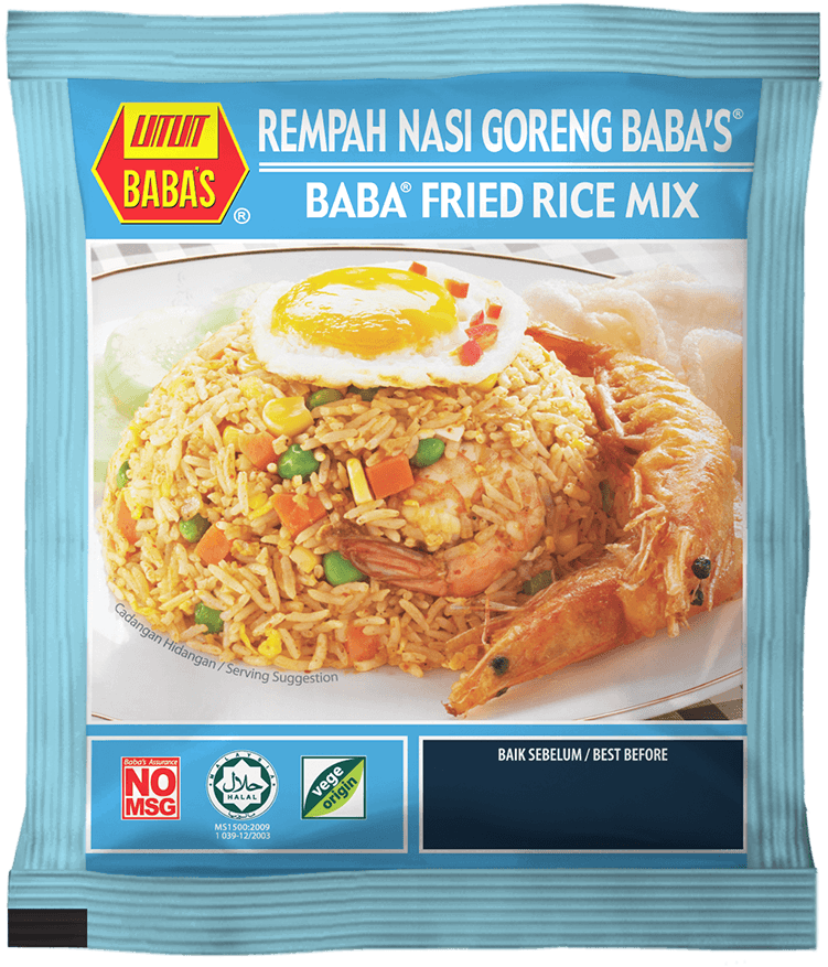 Babas Fried Rice Mix 25G X 20 (1 Carton)
