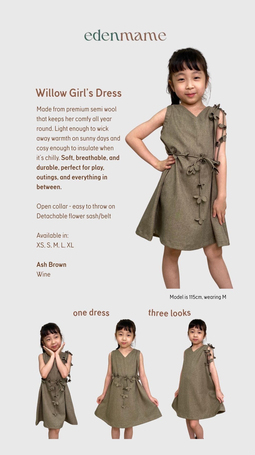 Willow Girl's Dress