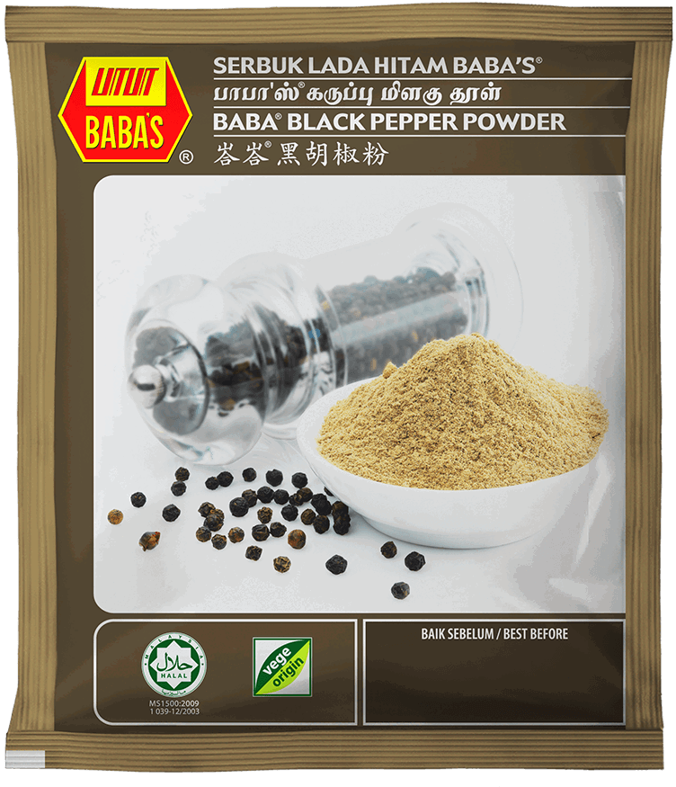 Babas Black Pepper Powder 250G_0