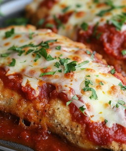 Pechuga a la parmesana