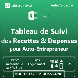 Tableau des Recettes et Dépenses pour Auto-Entrepreneur