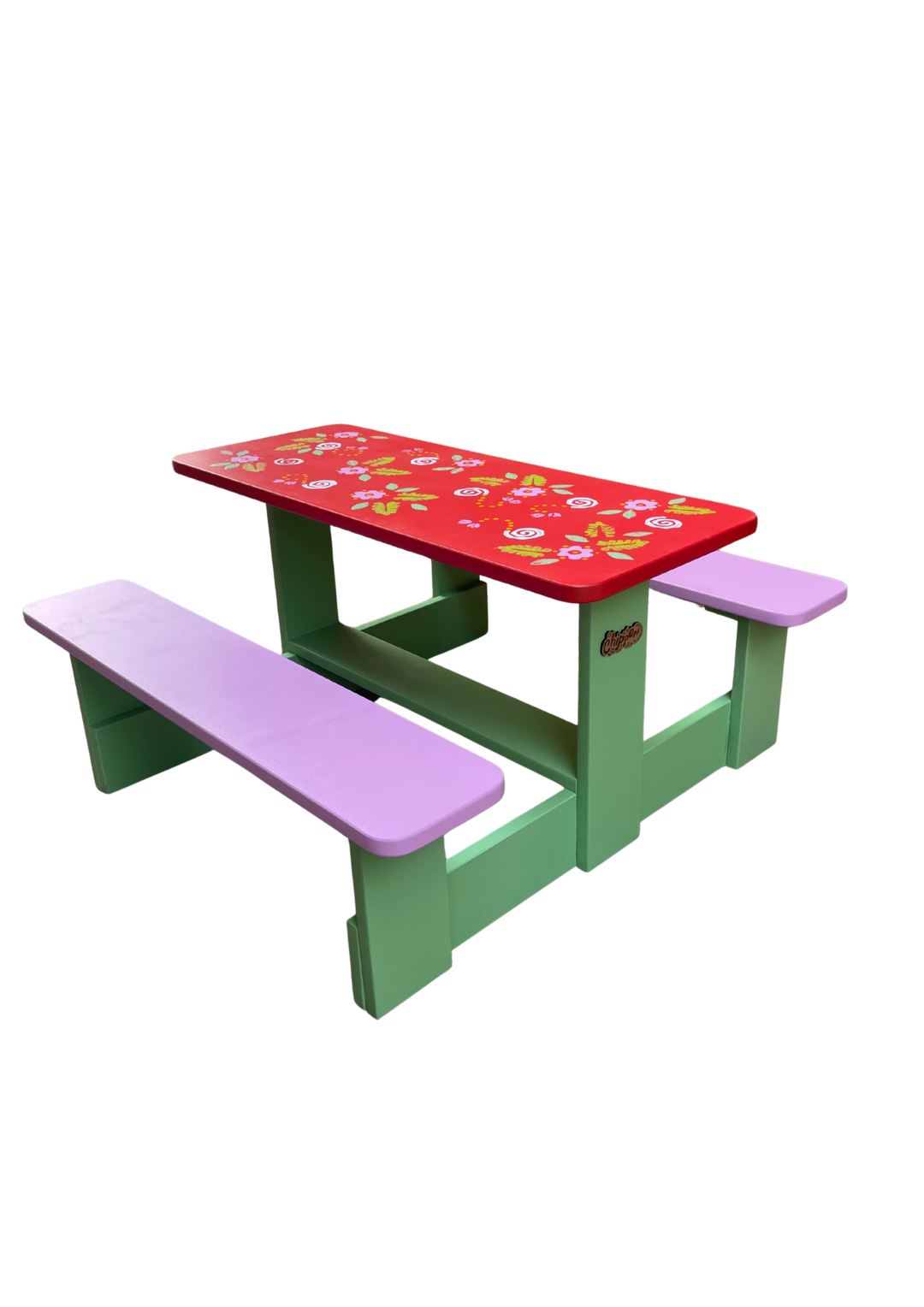 4 - 6 Seater Toddlers Indoor Bench - colour may vary