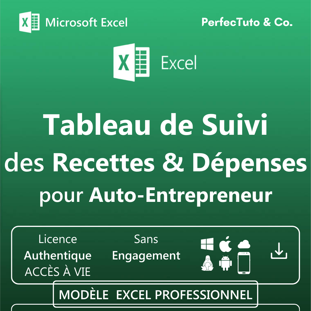 Livre des Recettes pour Auto-Entrepreneur avec TVA_1
