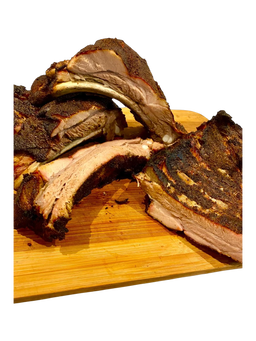 Ready-to-Eat Texas Style Smoked Beef Ribs – 1 lb / Costillas de Res Estilo Texas Listas para Comer – 1 libra