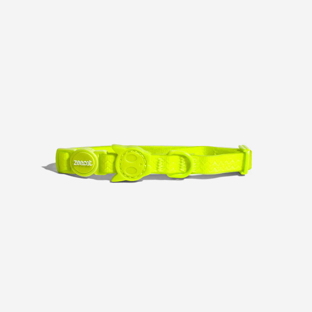ZeeDog Neopro Lime Cat Collar_0