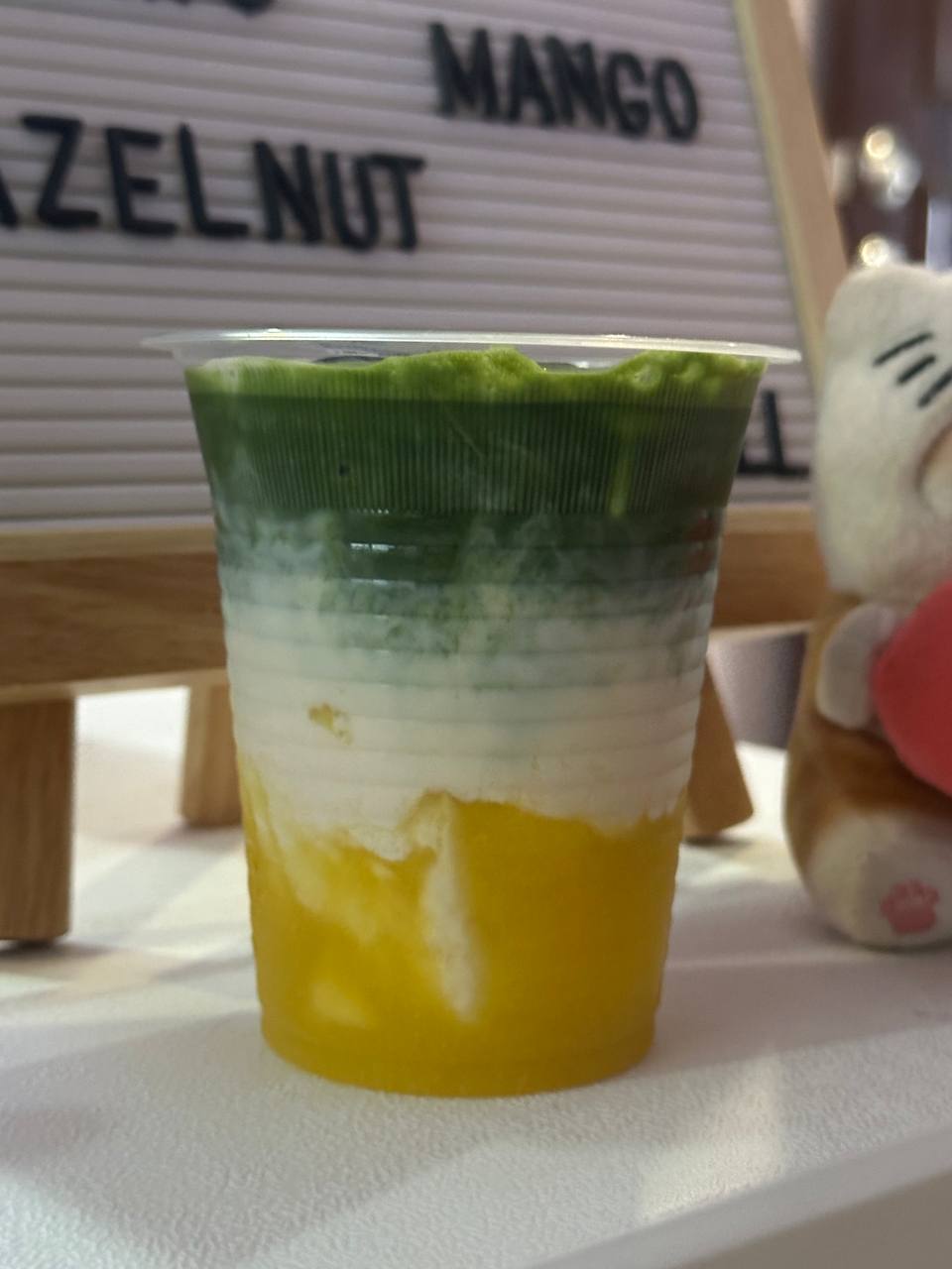 Mango Sago Matcha Latte _0