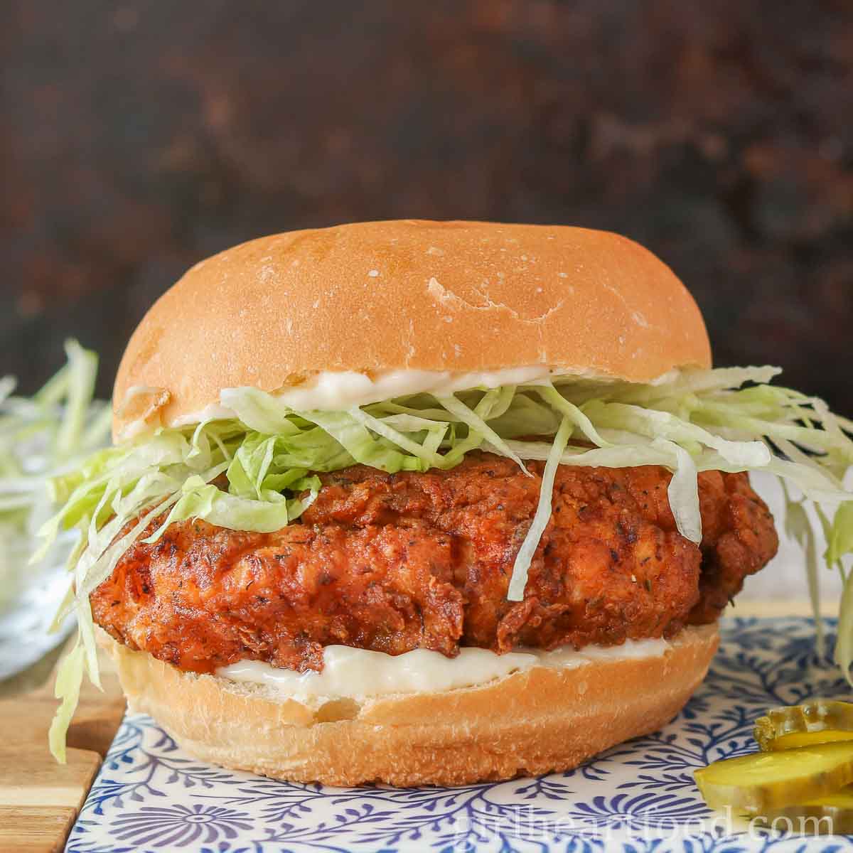 Fried Chicken Burger_0