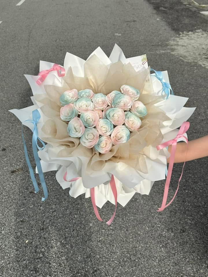 19 Stalk Awakening Soap Rose Bouquet  