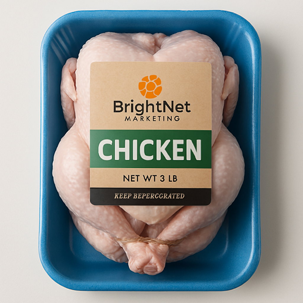 Fresh Whole Chicken – Cleaned & Ready to Cook