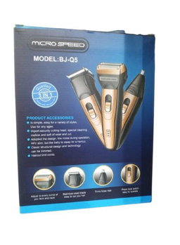 MICROSPEED BJQ5 3 IN 1 GROOMING KIT