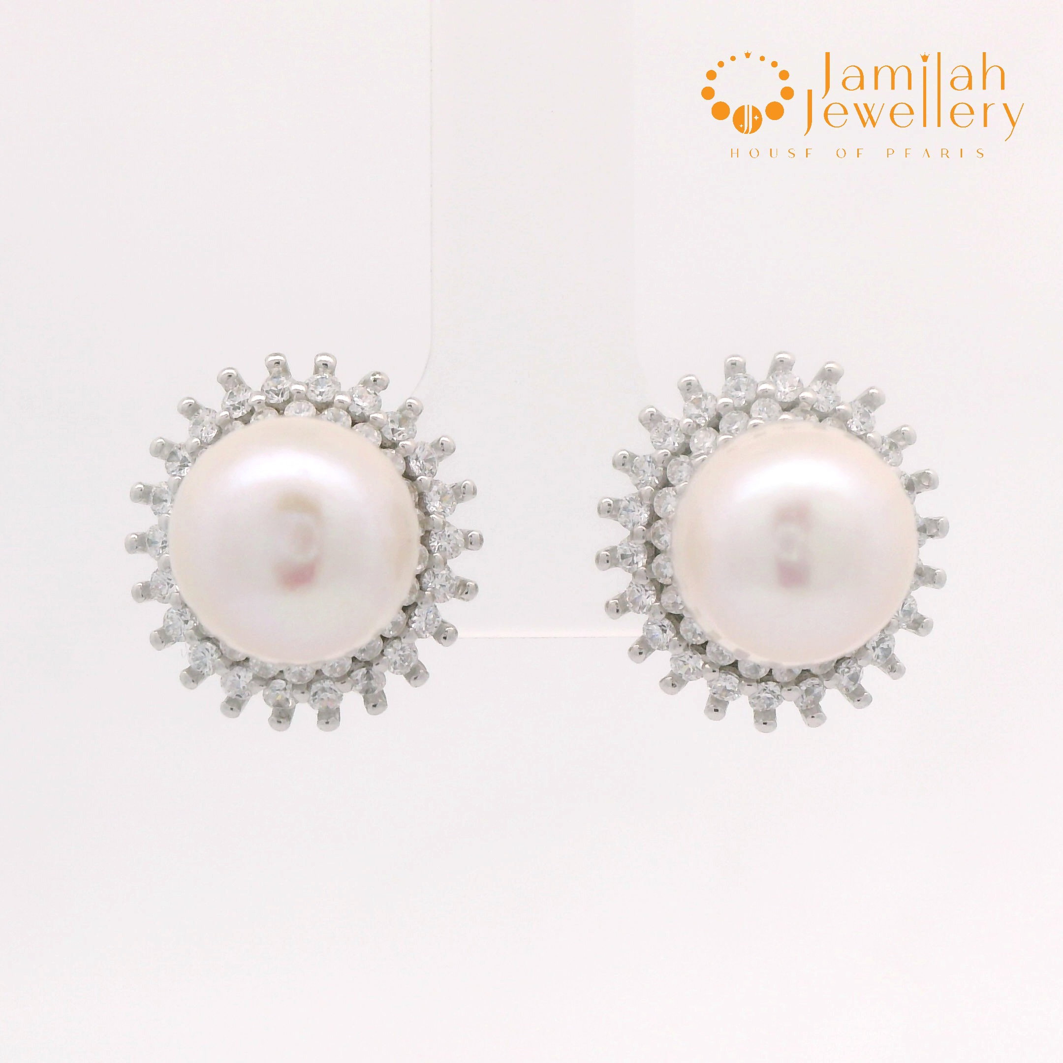Silver 925 Pearl Earring