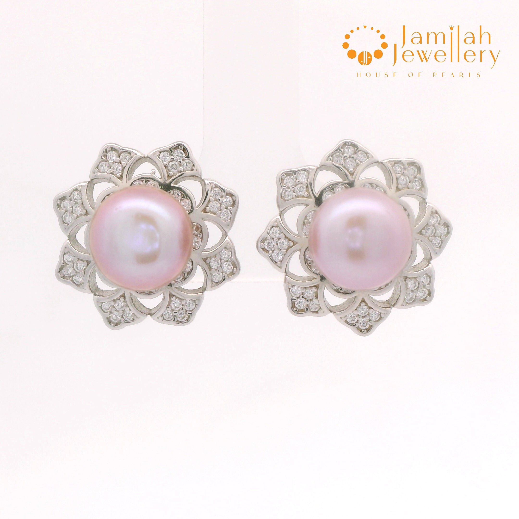 Silver 925 Pearl Earring 