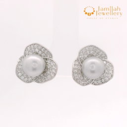 Silver 925 Pearl Earring