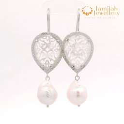 Silver 925 Pearl Earring