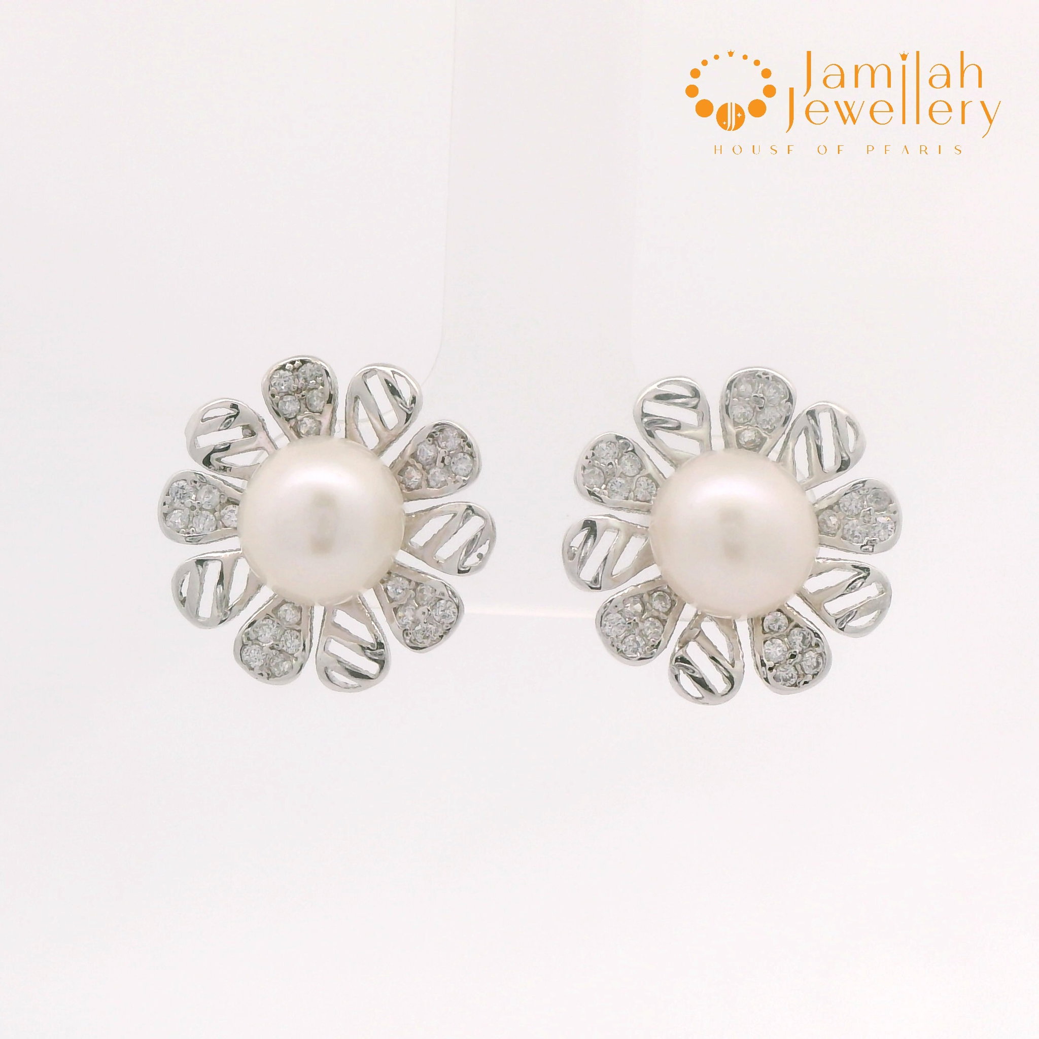 Silver 925 Pearl Earring_0