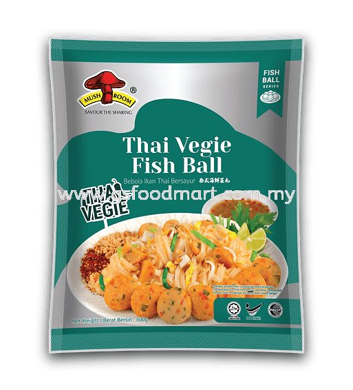 10pots- Thai Vege Fish Ball (500gm / pkt)