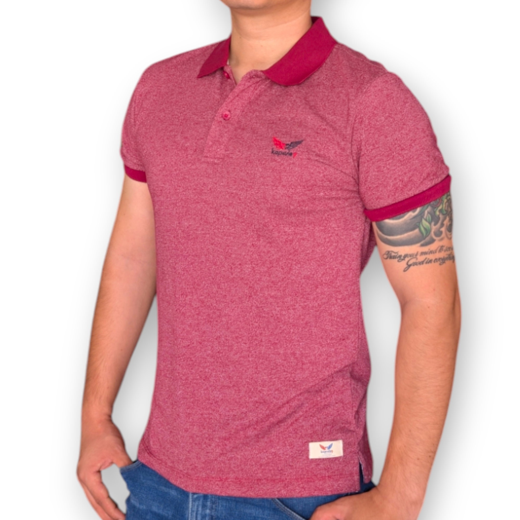 Kapsule9 Polo Neck T-Shirt for Men_0
