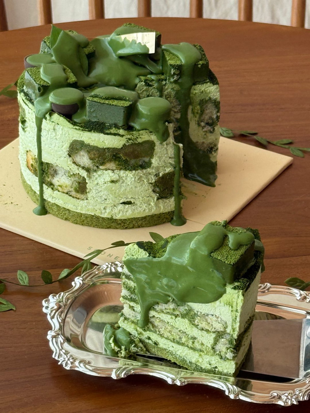 Kyoto Drenched Matcha Tiramisu