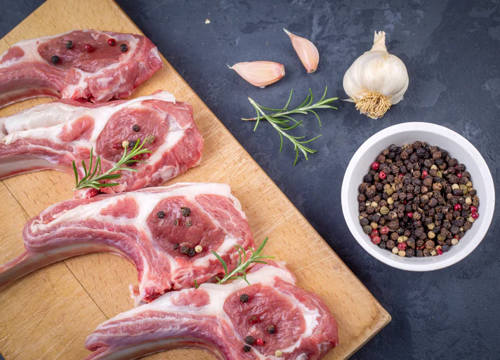 Herbed Pepper Lamb Chop (500g)