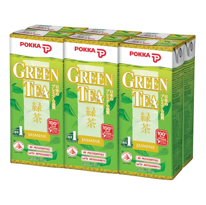 Pokka Green tea (6 packets)_0